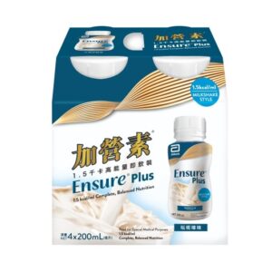 雅培Ensure Plus 加營素高能量雲呢嗱味即飲裝 (24支) (雲呢拿味)