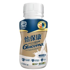 Glucerna Liquid 怡保康即飲裝水奶膠樽裝 220ml (24支/箱) 針對糖尿患者